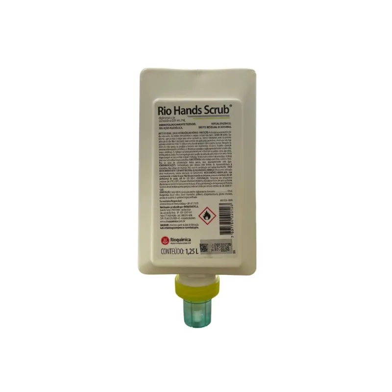 Rio Hands Scrub 1250 ml Refil - Rioquímica