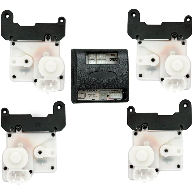 Kit Trava Elétrica Pósitron 4 Portas Vw Gol Voyage 2008 A 2016