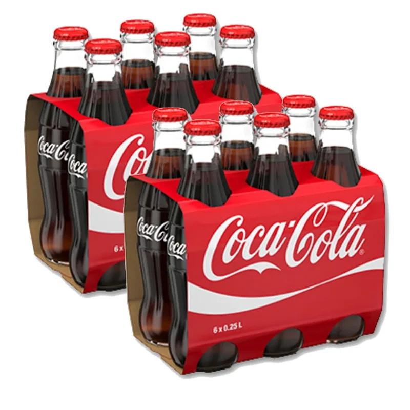Refrigerante Coca Cola Original Vidro 250ml (24 unidades)