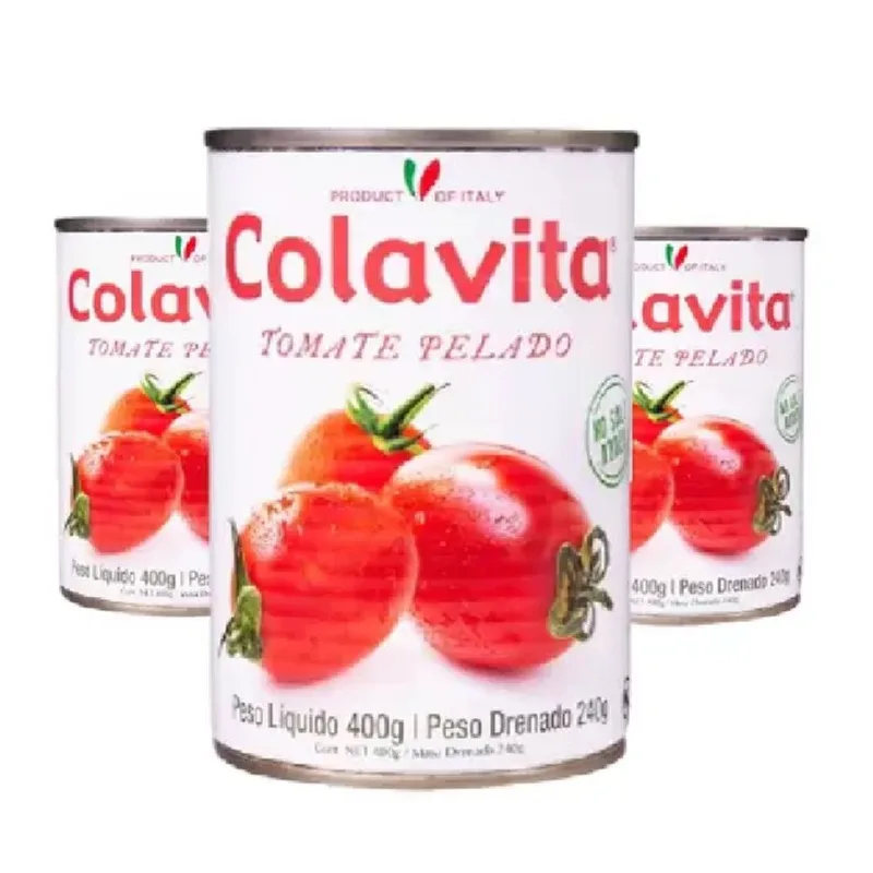 Tomate Pelado Italiano colavita 400g ( 3 unidades )