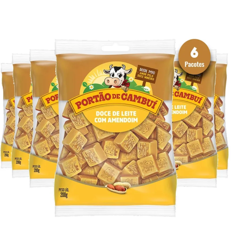Doce De Leite Com Amendoim Portão Do Cambuí 200g - Não Informado - Mercearia