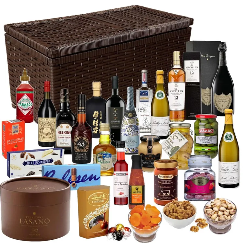 Cesta De Natal Premium Dortmund com 28 Itens Selecionados