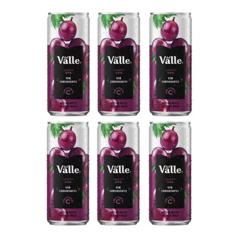 Néctar De Uva Del Valle Tradicional Lata 290Ml (6 Latas)