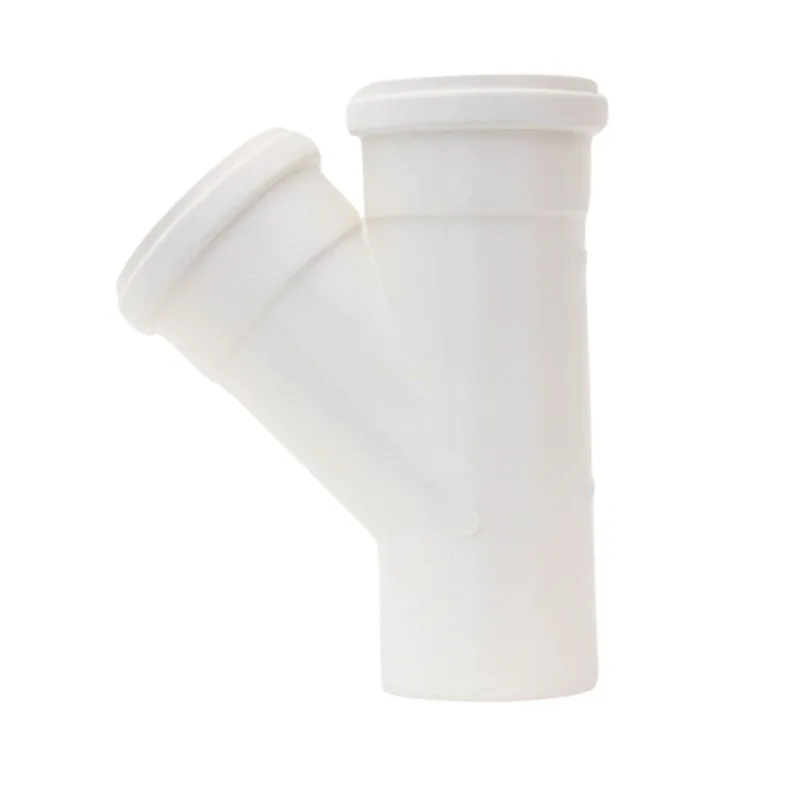Junção Invertida de Redução Esgoto Série Normal PVC Amanco Junção Invertida de Redução Esgoto Série Normal PVC DN75x50 Amanco