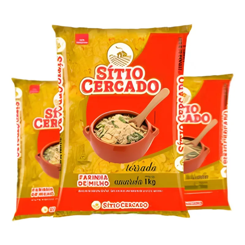 Farinha De Milho Amarela Sítio Cercado 1kg
