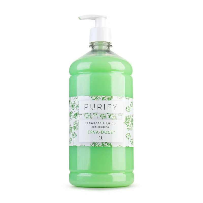 Sabonete Liquido Pharma Purify Erva Doce 1L - PURIFY - Higiene E Beleza