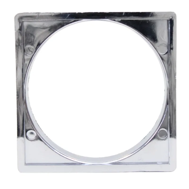 Porta Grelha Quadrado para Grelha Quadrada ABS Cromado Krona Porta Grelha Quadrado para Grelha Quadrada ABS Cromado DN100 Krona - Krona