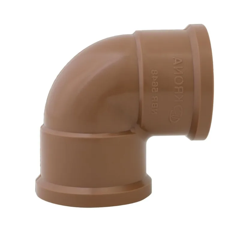 Joelho 90 Soldável PVC Krona Joelho 90 Soldável PVC 110mm Krona - Krona