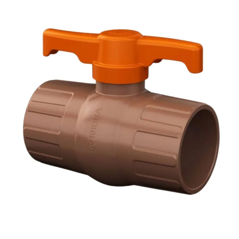 Registro de Esfera Compacto Soldável PVC Krona Registro de Esfera Compacto Soldável PVC 110mm Krona - Krona