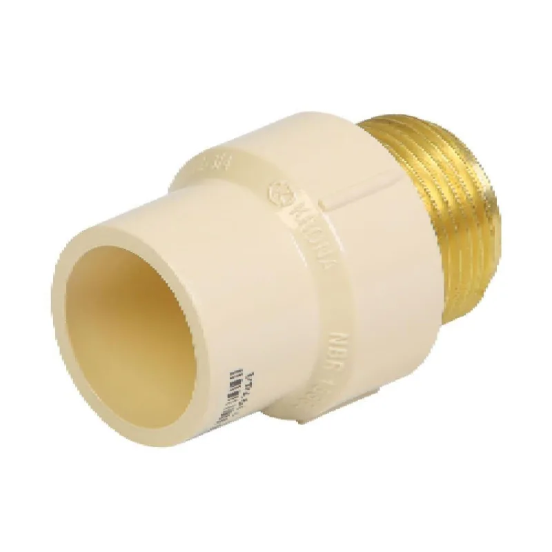 Conector RM Ultraterm 22x3-4 1342 CPVC Inserto Metálico Bege Krona