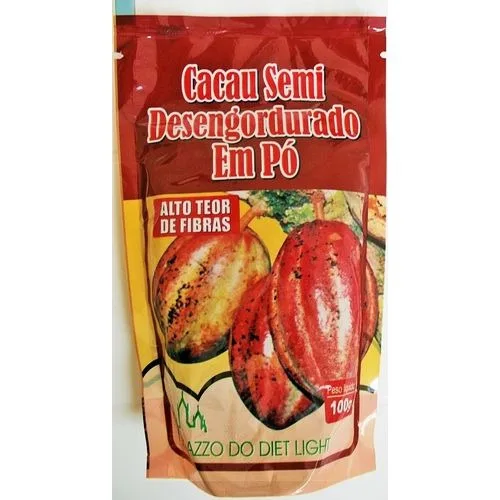 Cacau Semi Desengord 100g V12 Palazzo Do Diet - PALAZZO DO DIET E LIGHT