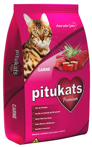 Racao Pitukats 500gr Carne - Petshop
