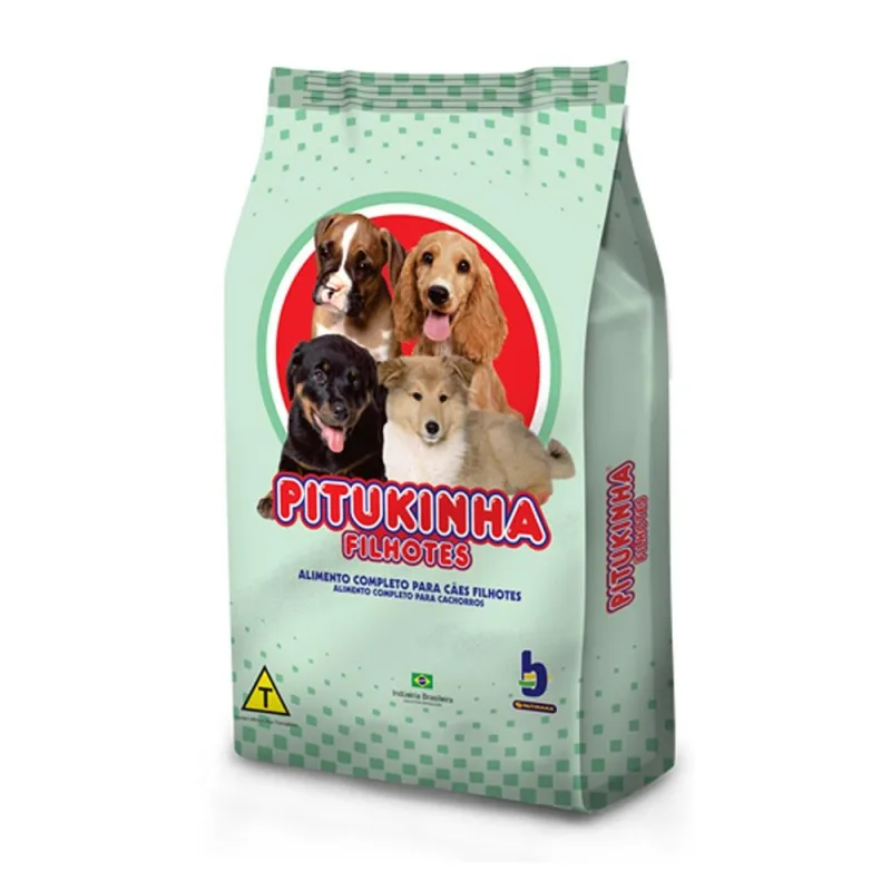 RACAO CAES PITUKINHA FILHOTE 7KG - Pitukinha