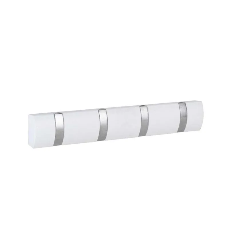 Suporte retrátil 4 ganchos cromado Arthi