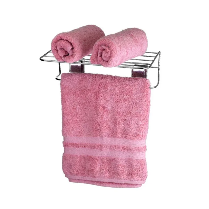 Suporte para toalha com ventosas 1320 aço cromado Arthi - Arthi