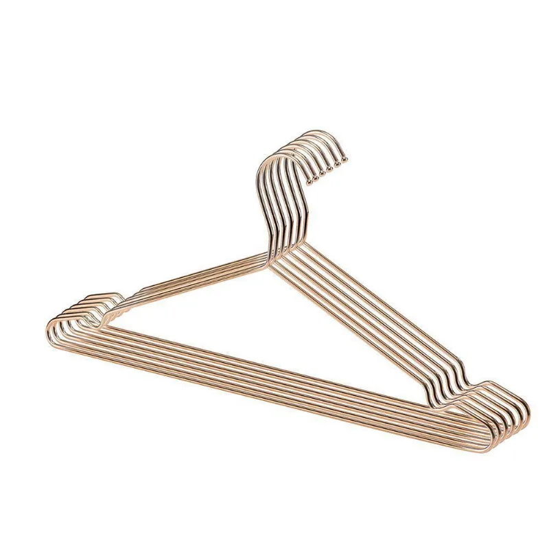 Conjunto Com 6 Cabides Rosé Gold