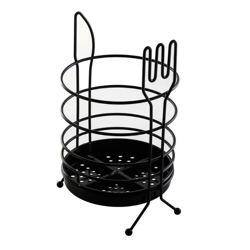 Porta Talheres Querida Black Arthi - Preto
