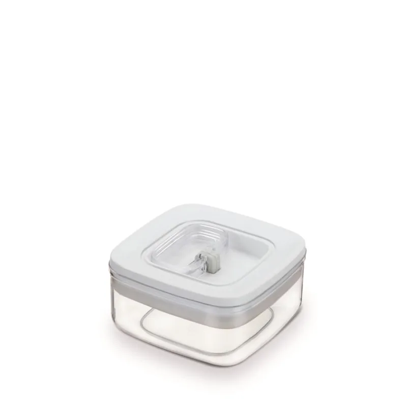 POTE HERMÉTICO QUADRADO 425 ML BRANCO (5112) - ARTHI - Arthi - Ud