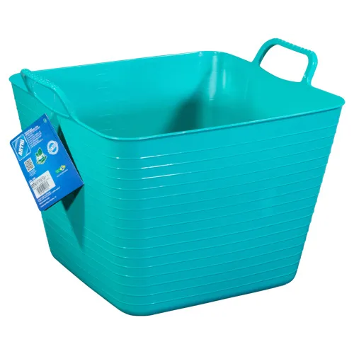 Cesto Quadrado 22lts Azul Tifani Arthi - ARTHI