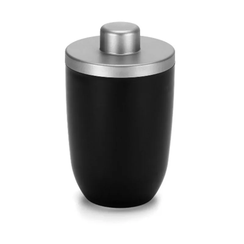 Porta Algodao 500Ml Pto Cromo Fosco