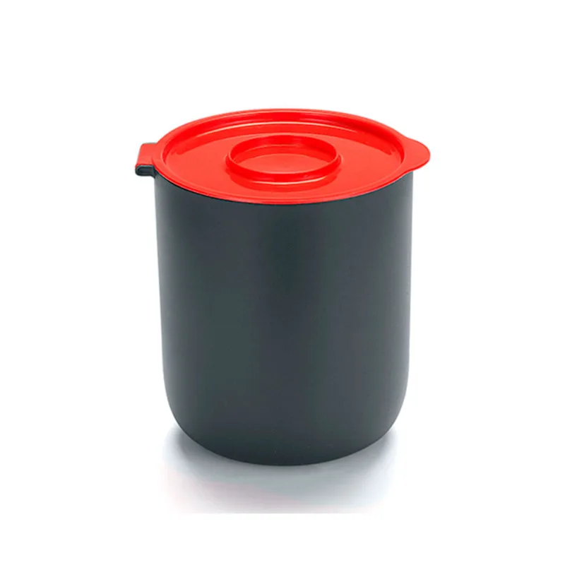 Lixeira para pia 3,5 litros black e red By Arthi - Arthi