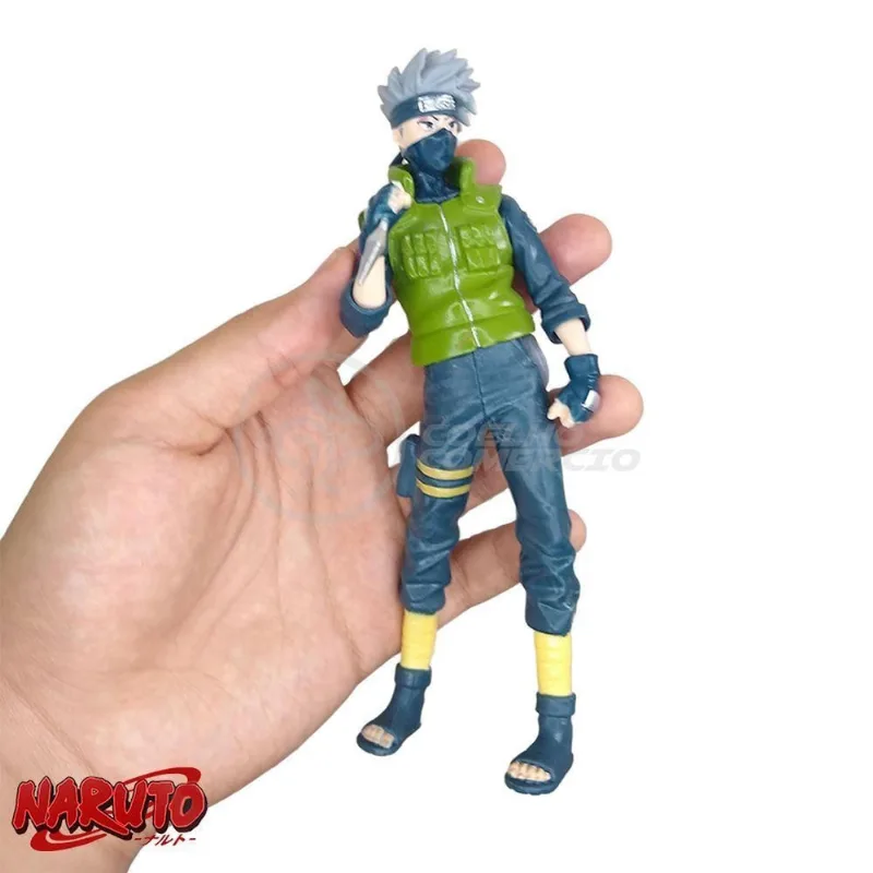 Brinquedo Boneco Kakashi Hatake Sharingan 18Cm Naruto