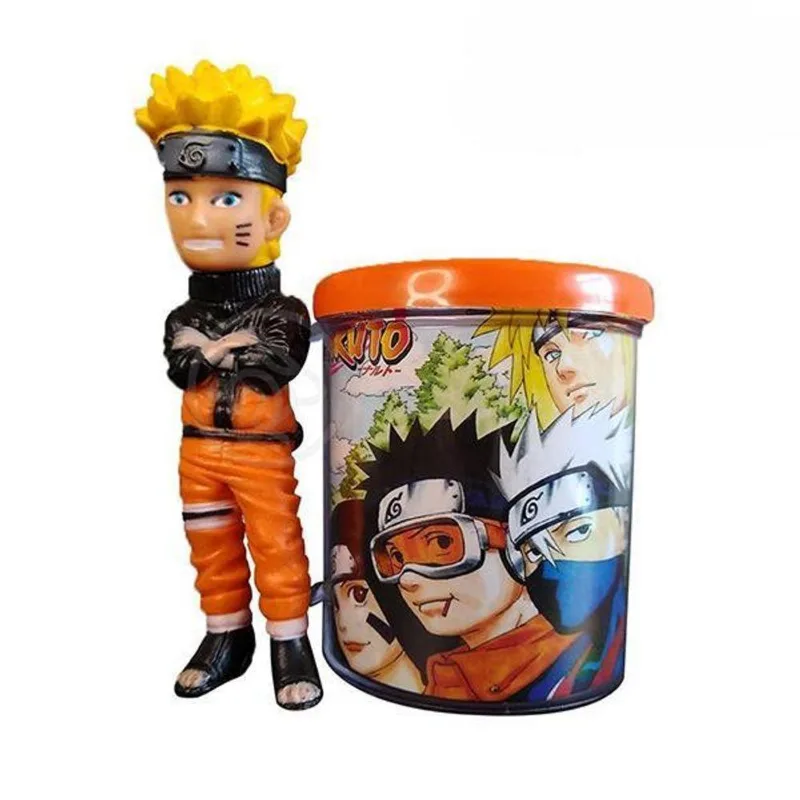Kit Boneco Naruto Shippuden 15 Cm + Caneca Time 7 350 Ml 20