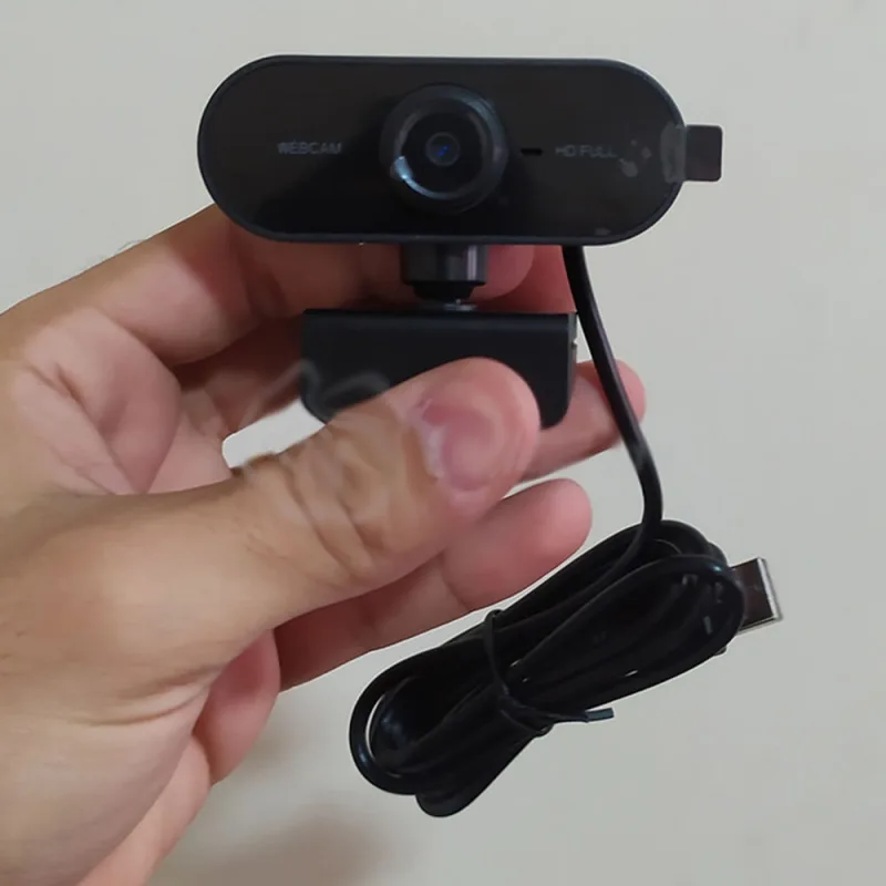 Webcam Câmera full HD 1080p com Microfone USB 2.0 Profissional Pc Tv Notebook Jogos 360º - PC-W1 - Não Disponível