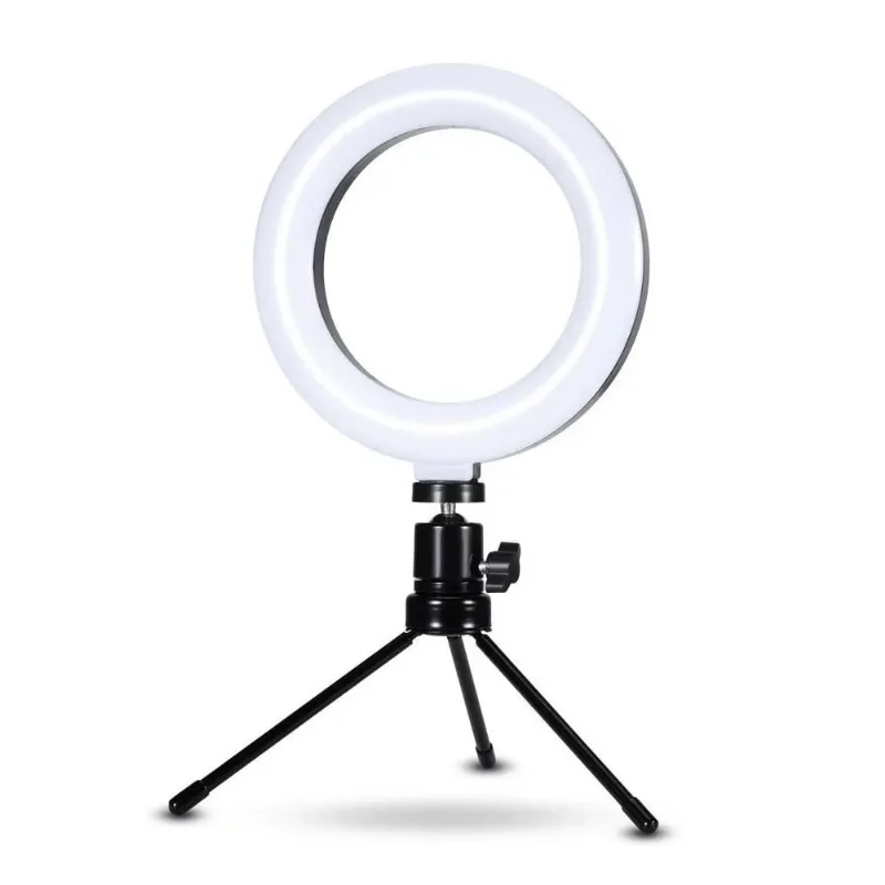 Luz E Iluminador Ring Light 6 Polegadas 36 Led Usb Led Mesa