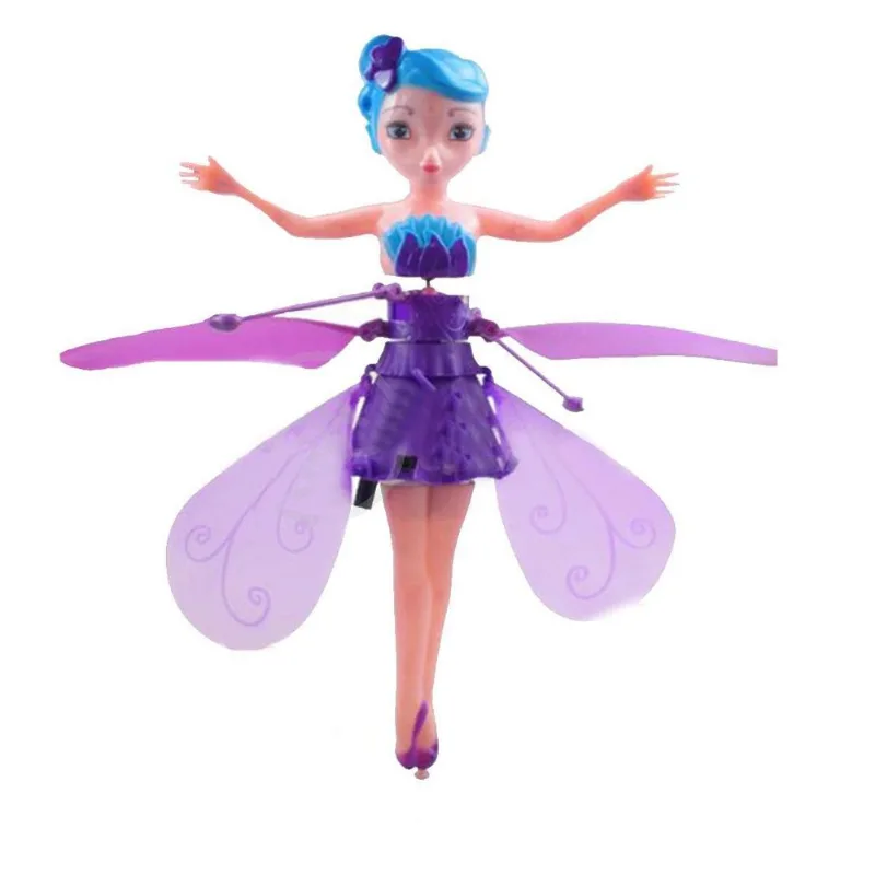 Boneca Princesa Aerocraft Fada Voadora 19cm Sensor Nº8
