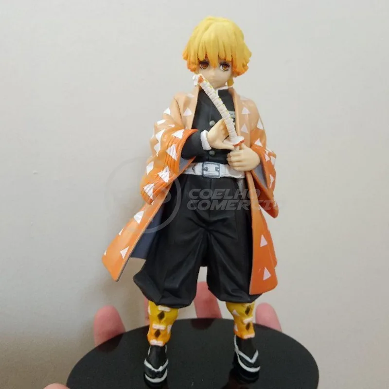 Action Figure Zenitsu Agatsuma Raio Demon Slayer 14cm