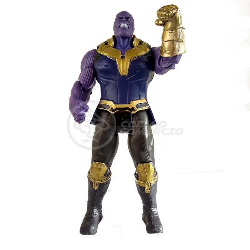 Action Vingadores Capitão America Thanos Hulk Homem Aranha