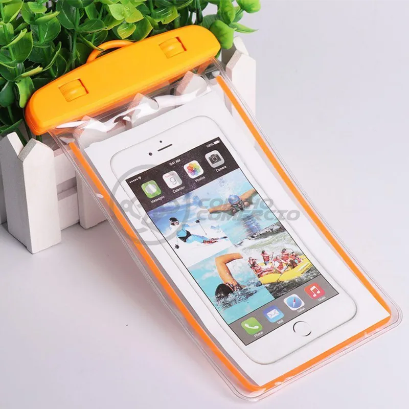 Capa Bolsa Para Celular A Prova D`água Impermeável