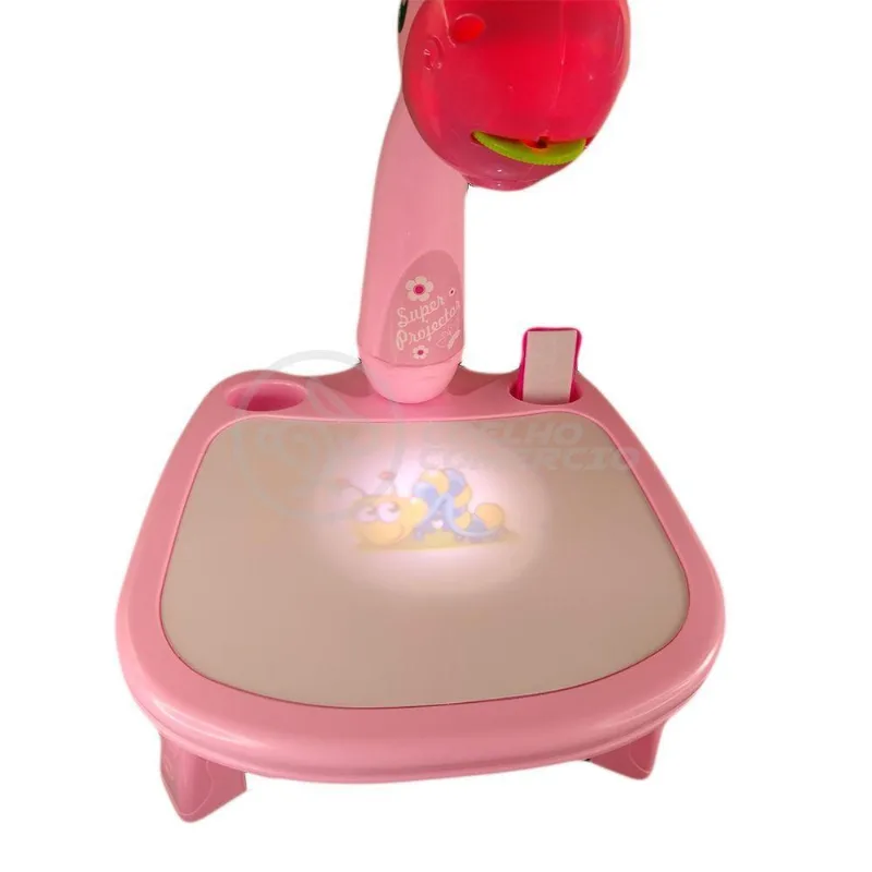 Projetor Para Desenho Infantil Mesa Pintura De Projeção Rosa