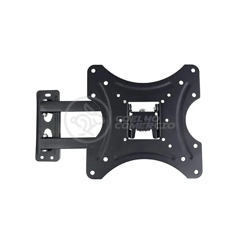 Suporte De Tv Articulado Para Painel E Parede Led Lcd Plasma Oled 3d De 14 à 42 Polegadas 302w