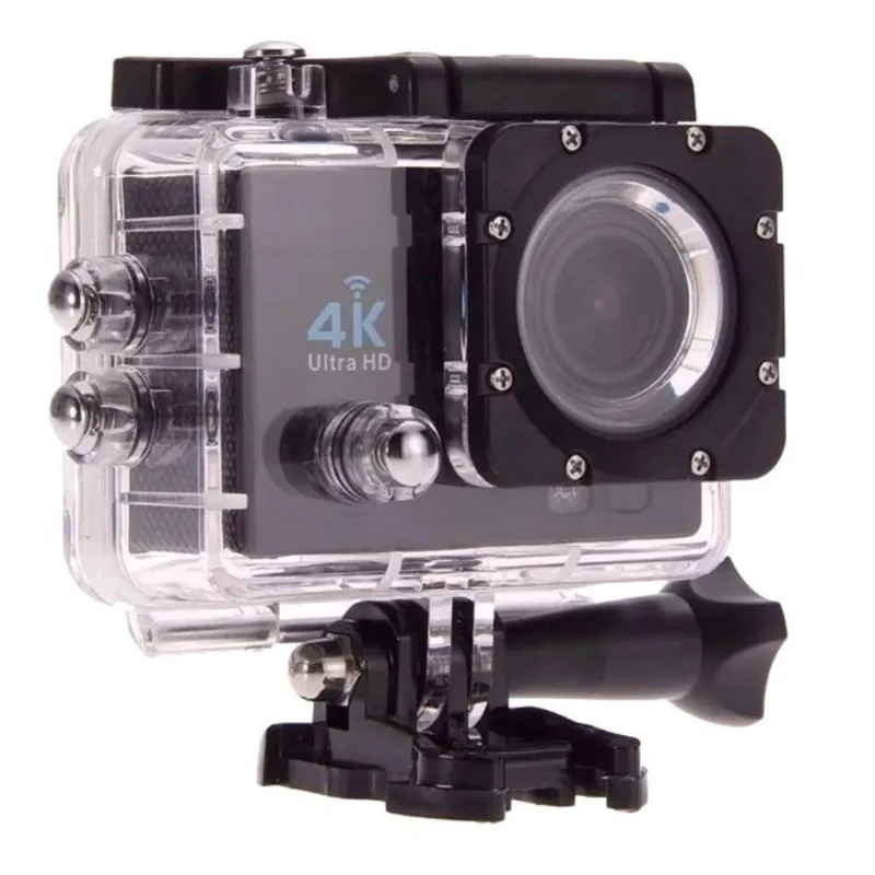 Go Cam Camera Vídeo Action Ação WiFi 4K Sports Cam Ultra HD dv Resistente Água 30M Estilo