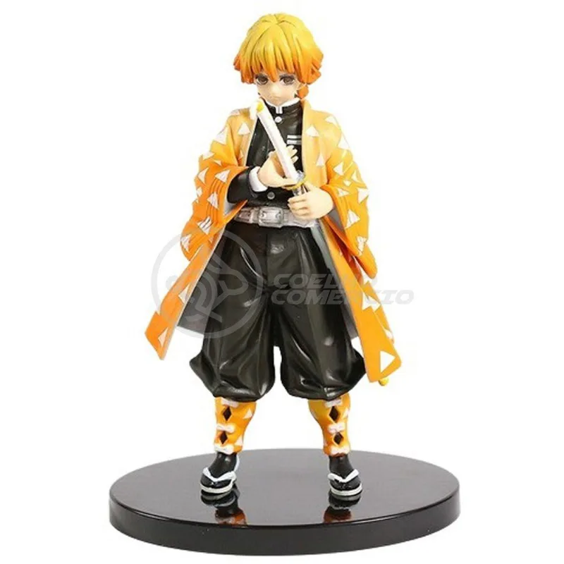 Action Figure Zenitsu Agatsuma Raio Demon Slayer 14cm