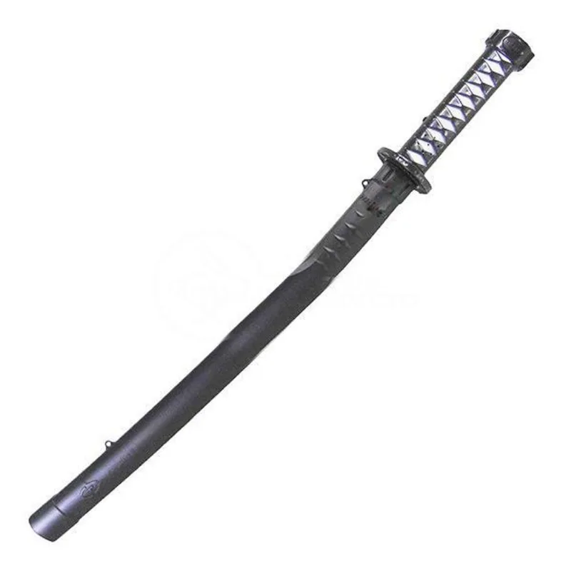 Espada Ninja Katana Samurai C/ Som E Luz À Pilha Preto