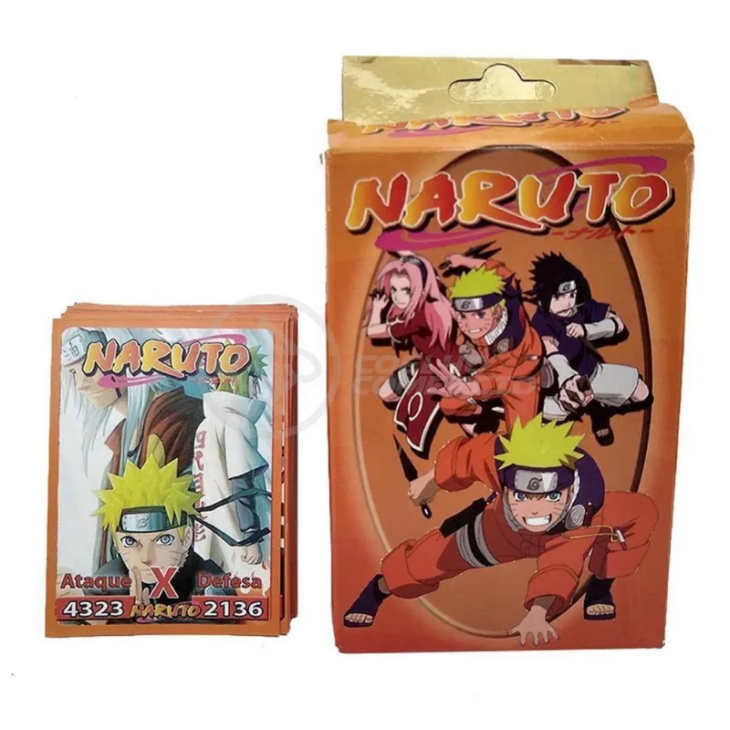 Cartas Batalha Jogo Ninja Naruto Shippuden Cartas 50 Cards