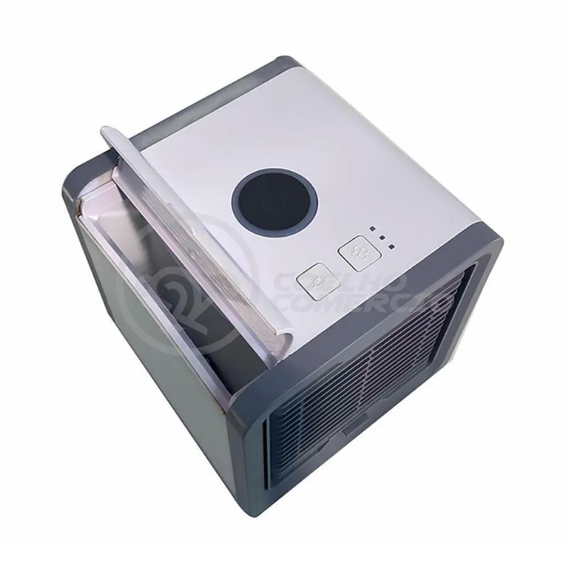 Mini Ar Condicionado Umidificador Portátil Air Cooler 3 Vel
