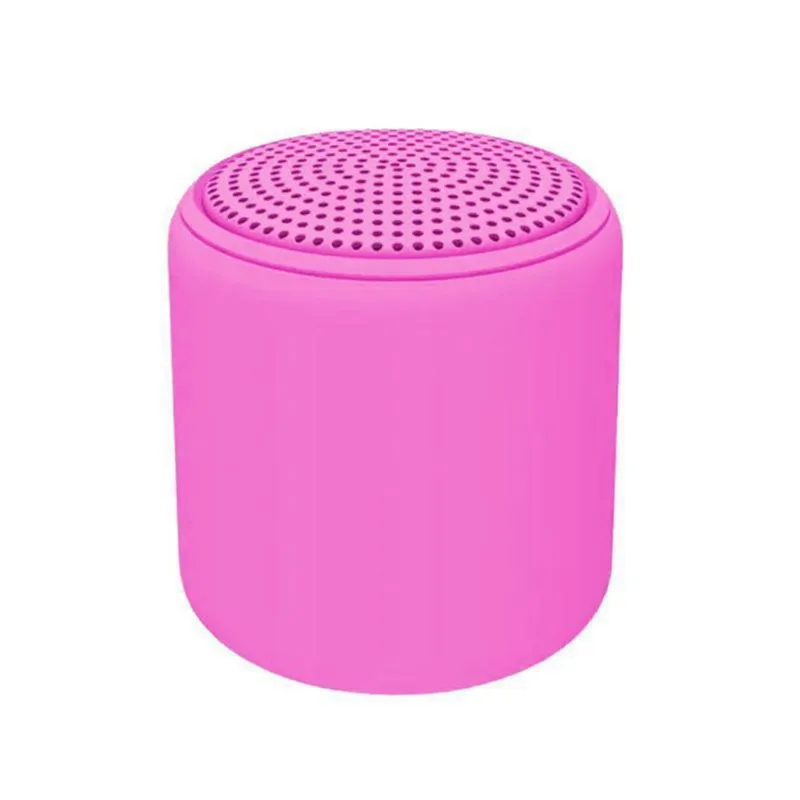 Mini Caixa Som Bluetooth Inpods Littlefun Portátil Usb Pink