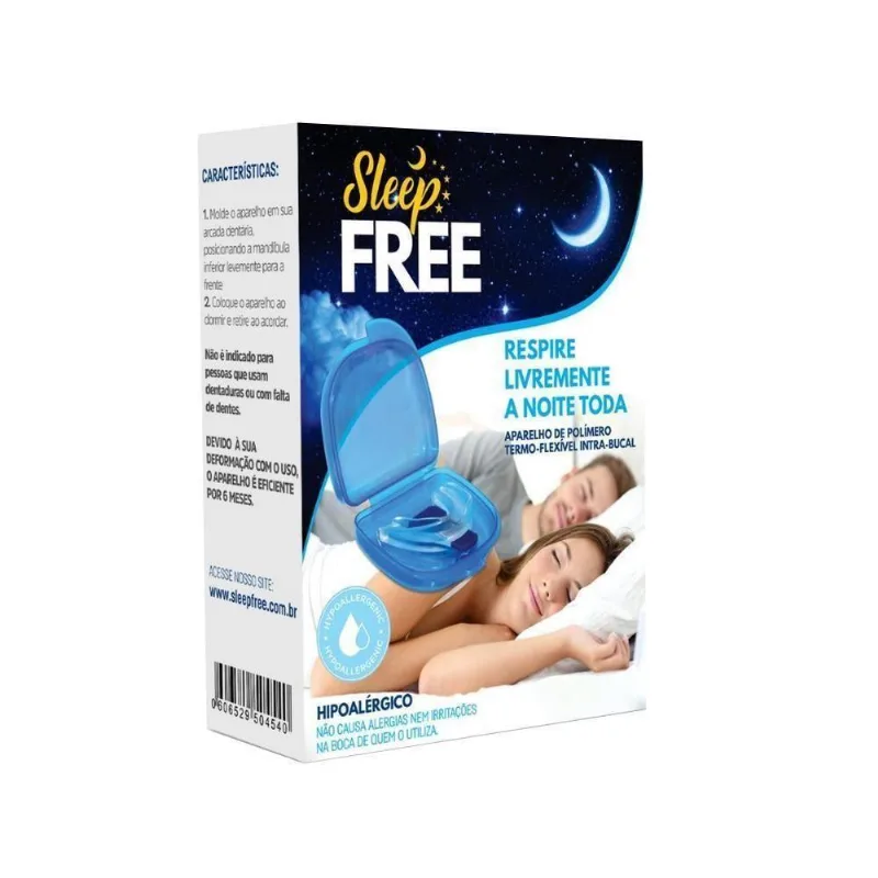 Aparelho Anti Ronco E Apneia Do Sono Sleep Free