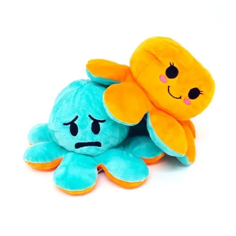 Brinquedo Polvo Do Humor Reversivel Colecionaveis Pelucia