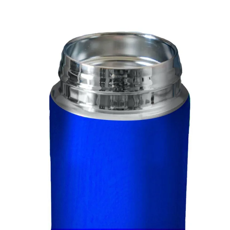Garrafa Térmica Inteligente De Inox 500ml C/sensor Azul