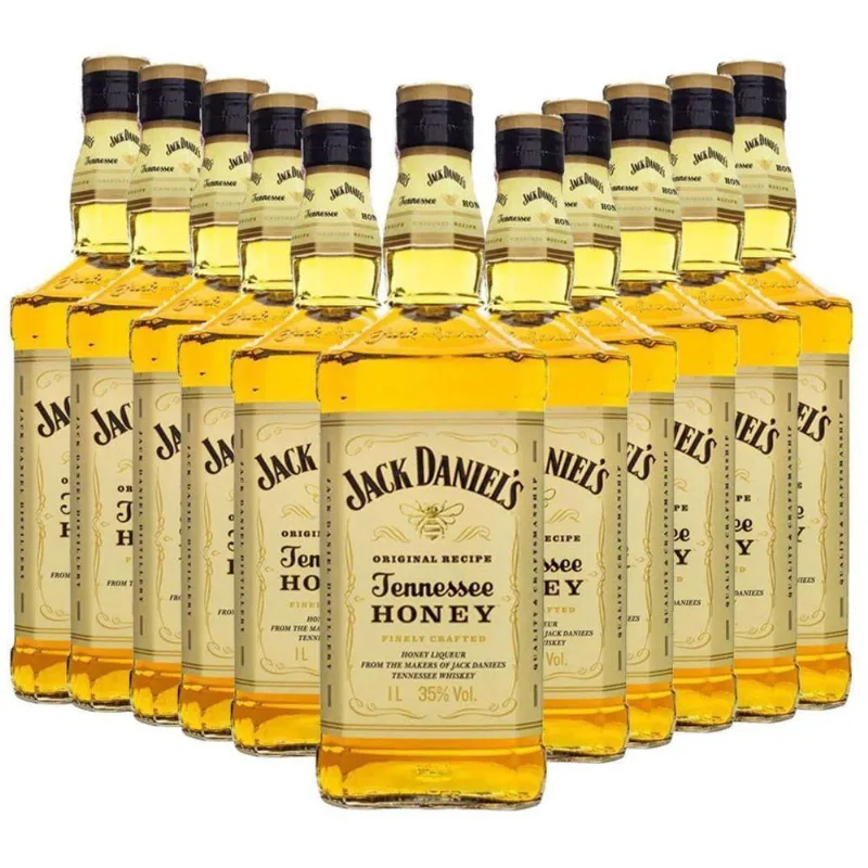 Kit 11 Jack Daniel'S Honey Original 375Ml Uísque Padrinhos