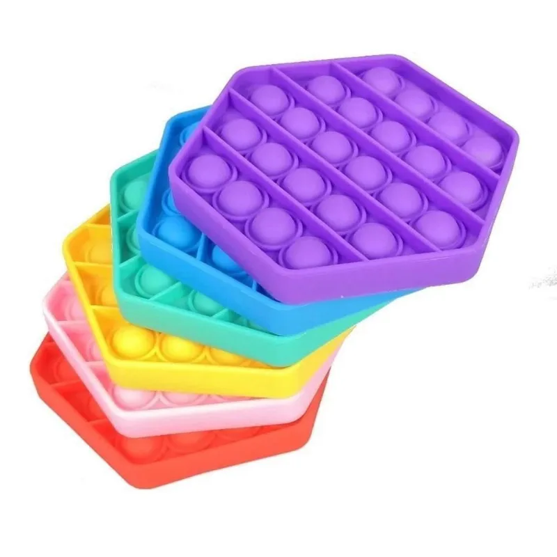 Brinquedo Anti Pop It Fidget Toy Push Pop Bubble