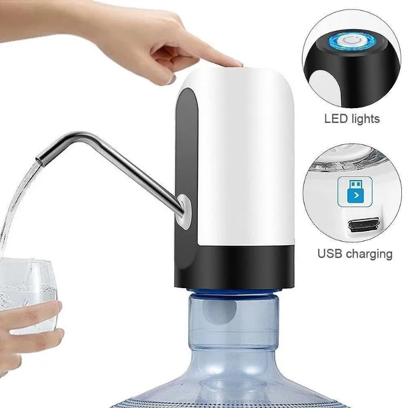 Bomba Para Galão De água Elétrica Recarregável X