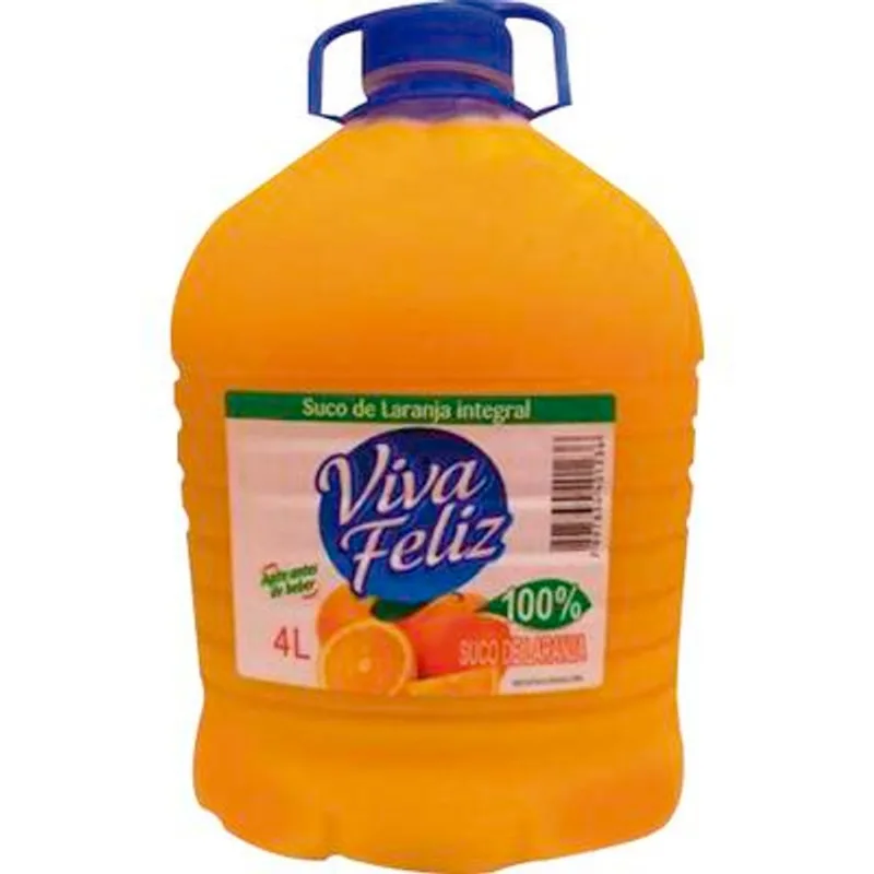 Suco Viva Feliz Laranja 4L