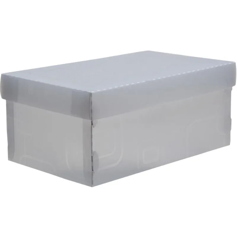 Caixa Organizadora TOP Fine Sapato 28X17X12CM.CRI - DELLO - Utilidades Domesticas