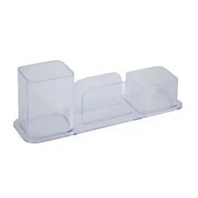 Porta Canetas Triplo Cristal Dello - DELLO